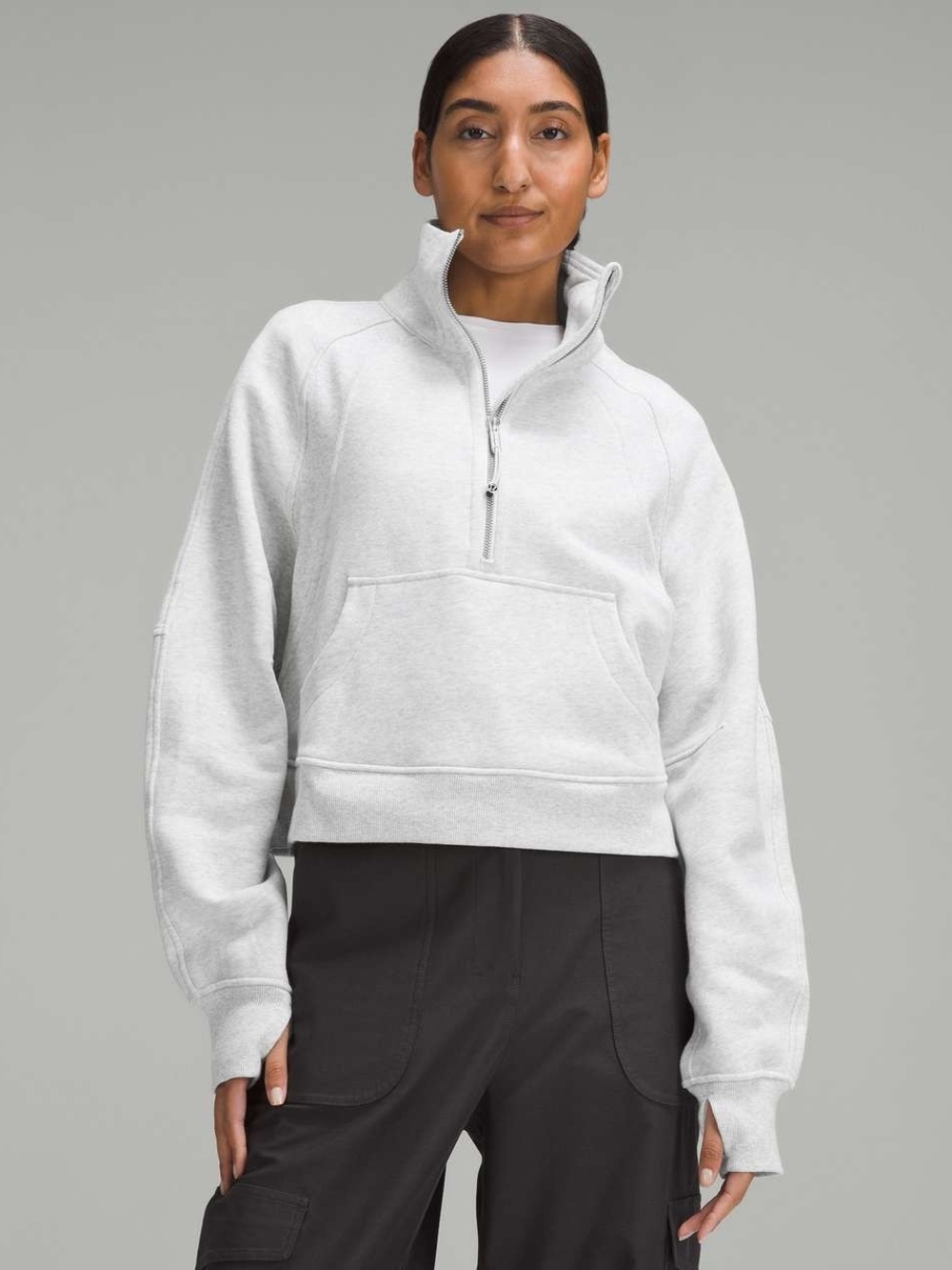 Lululemon Scuba Oversized Funnel Neck Half Zip